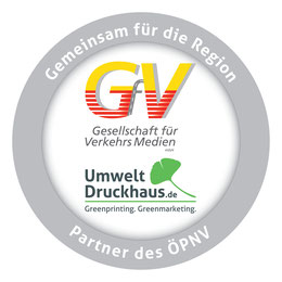 Car Wrapping Partnerlogo ÖPNV für das Umweltdruckhaus Hannover